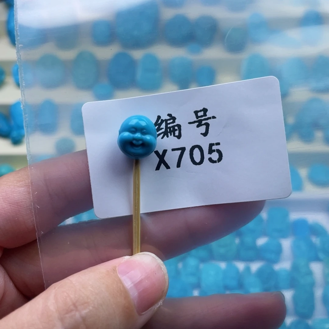 未镶嵌绿松石天然原矿绿松石雕件