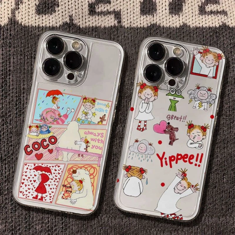 coco酱太空手机壳适用于苹果16透明iphone14保护壳1512pro