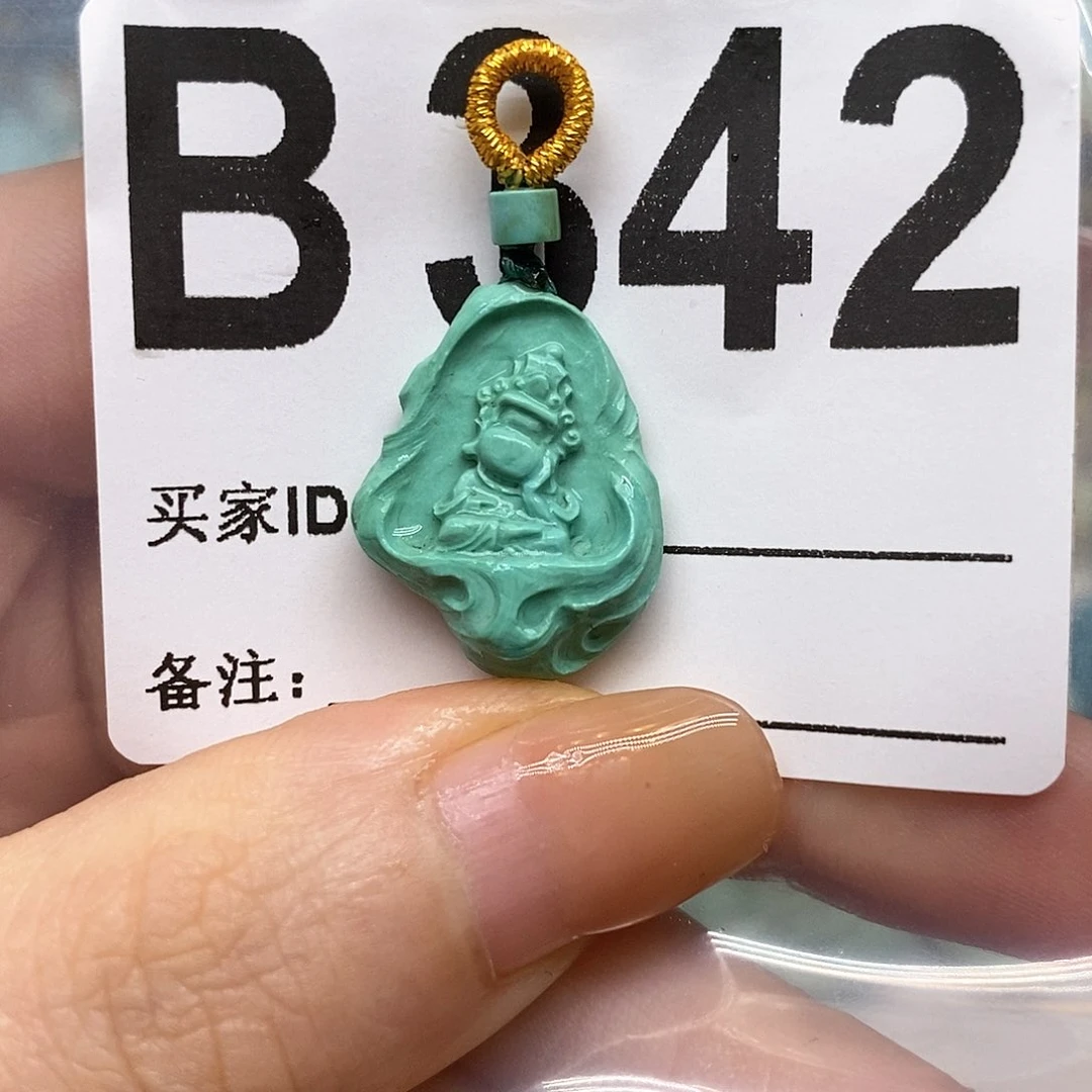未镶嵌绿松石绿松石配饰定制