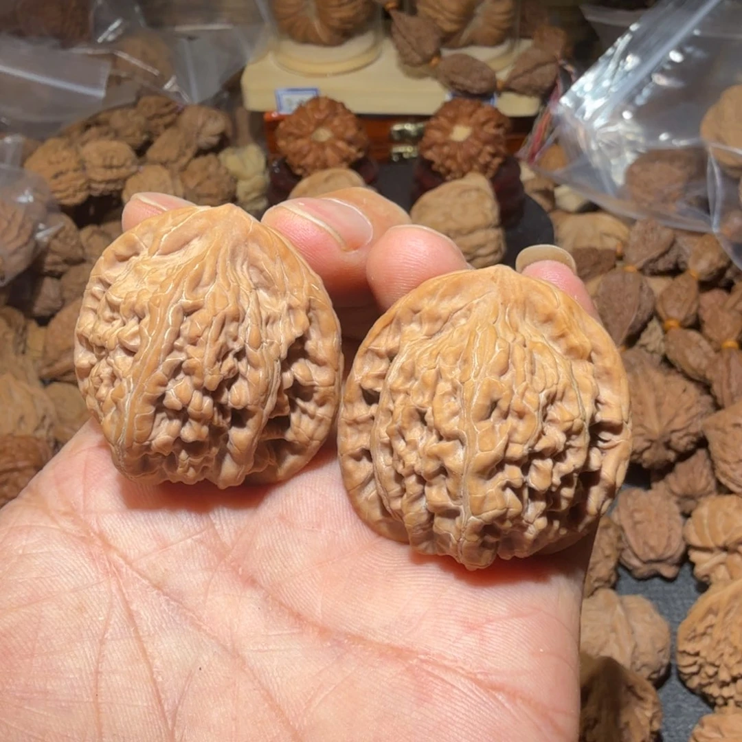 把件文玩核桃望月40