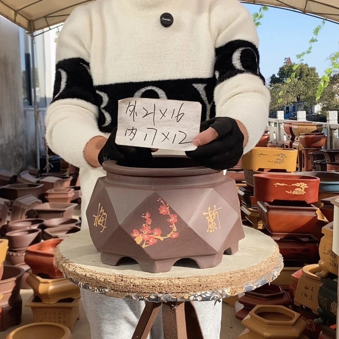 花盆紫砂紫砂花盆