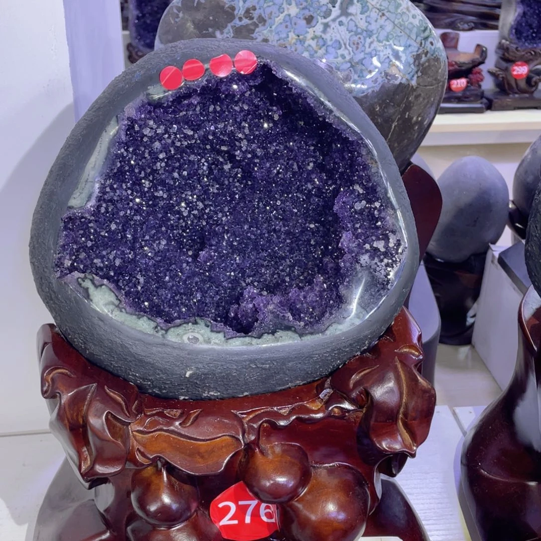 未镶嵌大型摆件（非配饰）紫晶