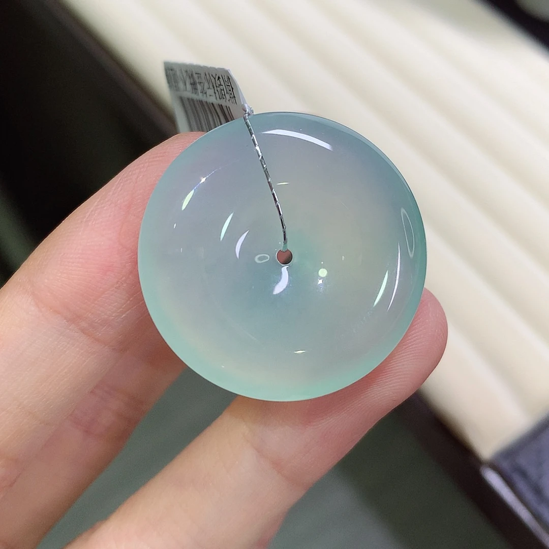 翡翠未镶嵌颈饰28.5-6.0