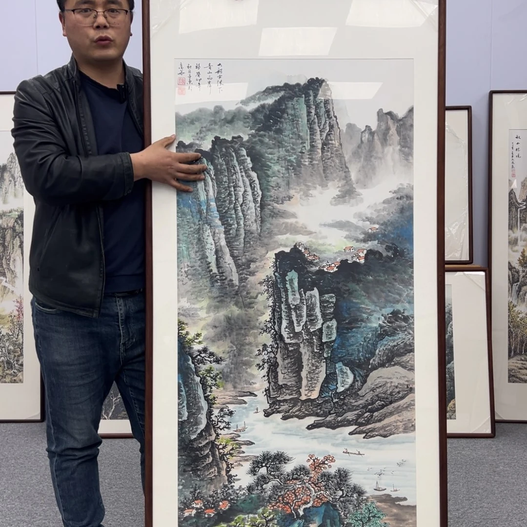 国画国画作品展览170*80