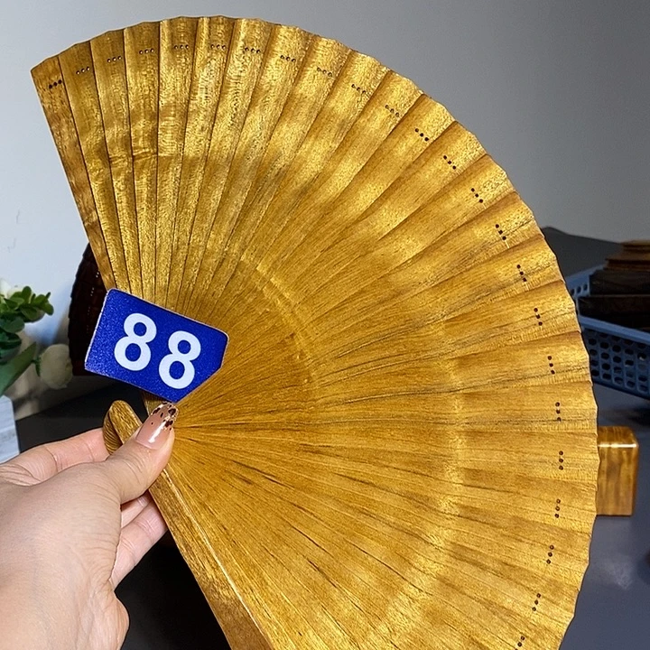 天***欢金丝楠金丝楠木扇子