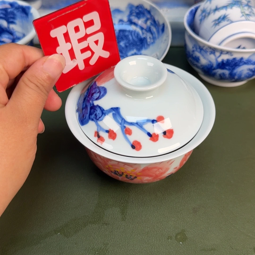 景德镇纯手绘茶具圆圆202