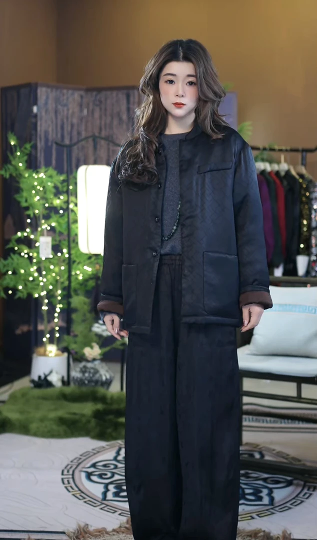 【男士新中式外套】保暖大气舒适柔软定制款