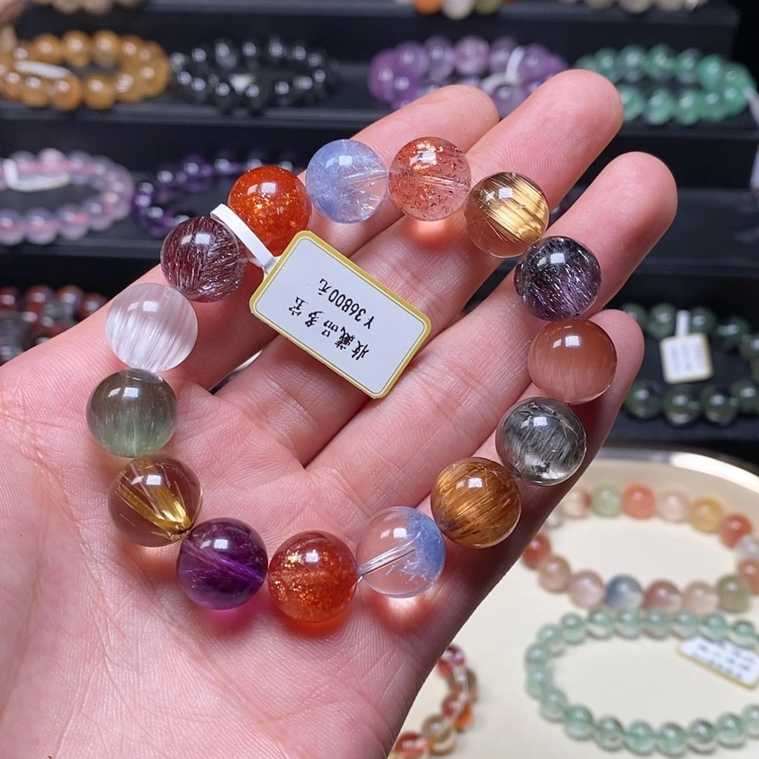 水晶手串未镶嵌手串12.8