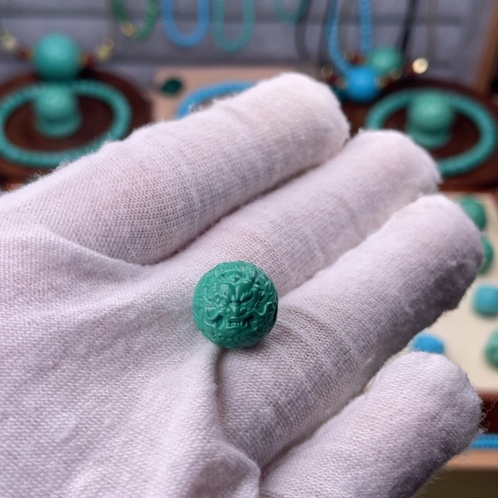 精品绿色龙珠卡12.6mm