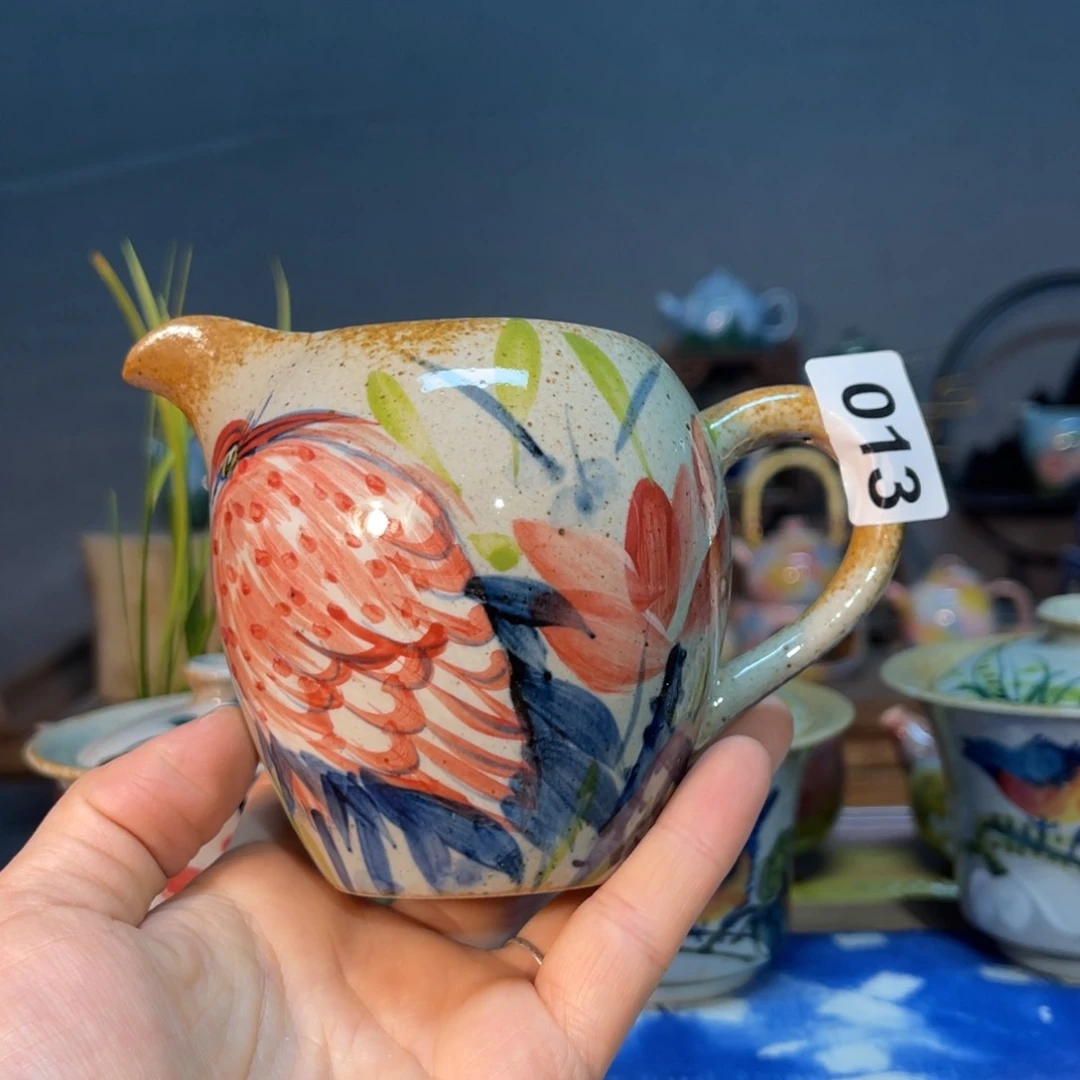 杯素浅陶瓷手工手绘