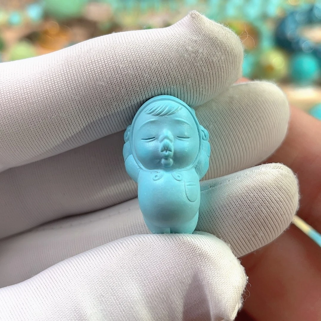 绿松石未镶嵌珠宝奇石