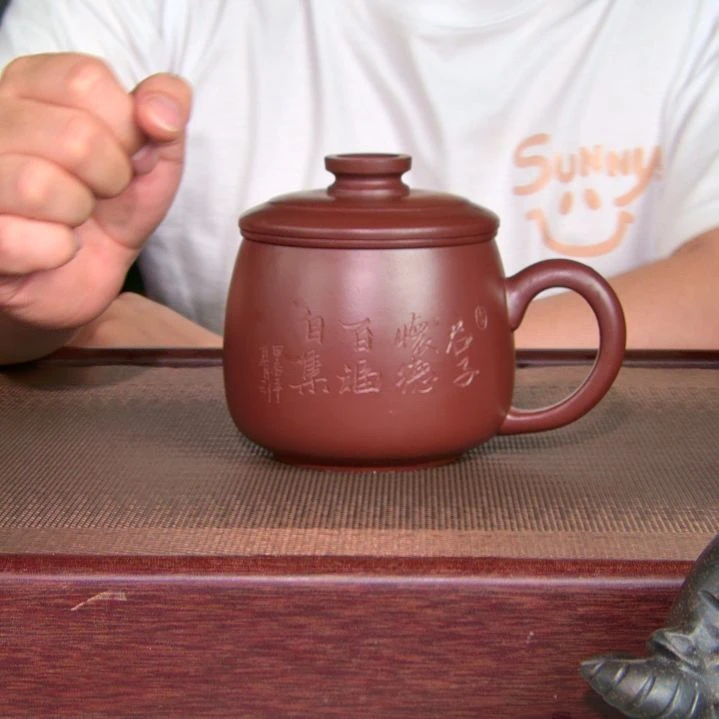 茶杯紫砂高货放漏