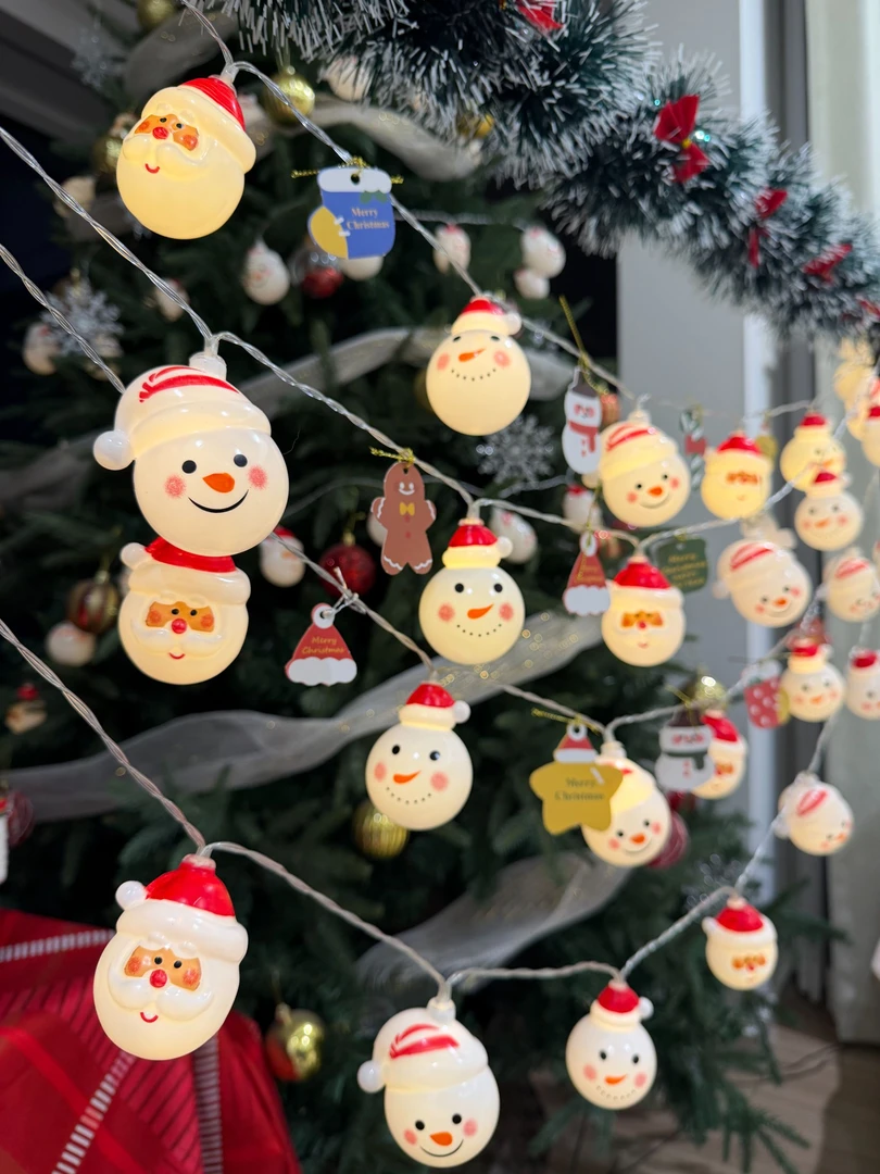 圣诞节装饰灯串led小彩灯闪灯串灯带节日派对氛围场景布置道具灯