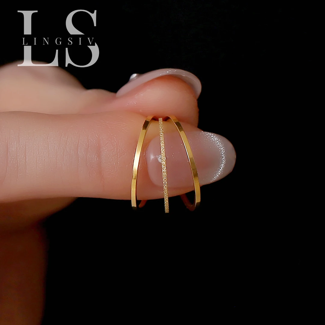 钛钢戒指 精致迷你小巧三生三世素圈戒指小众个性高级感男女指环