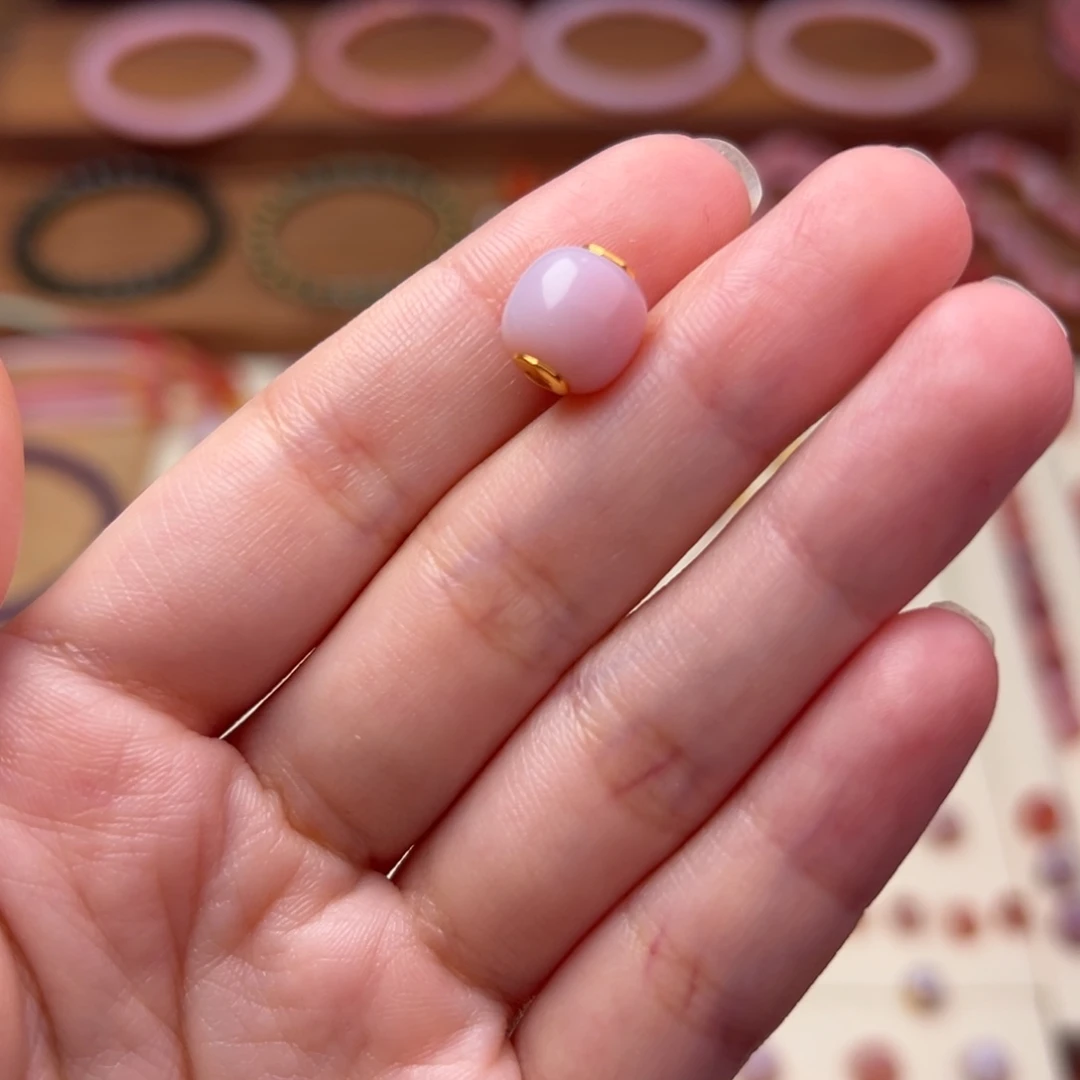 木***℗玛瑙/玉髓18K金镶嵌配饰