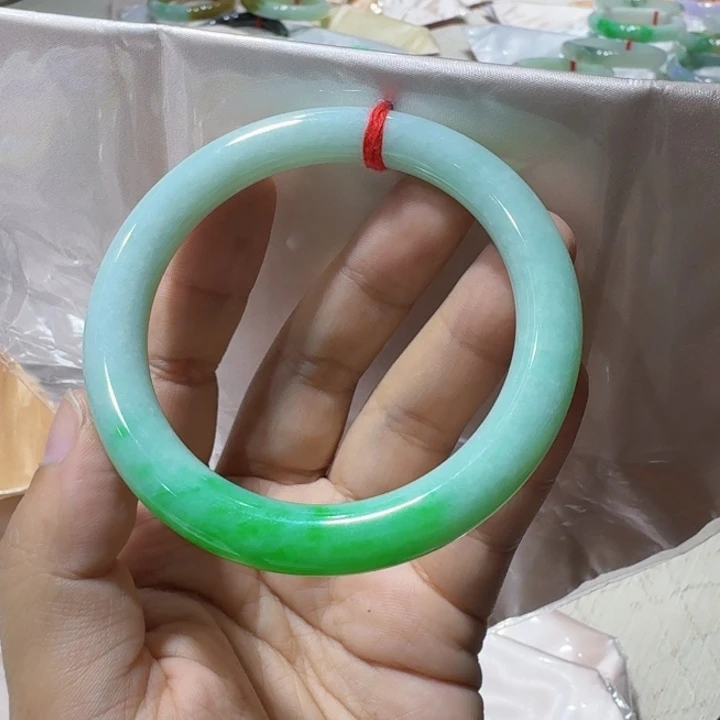 未镶嵌手镯翡翠54.5