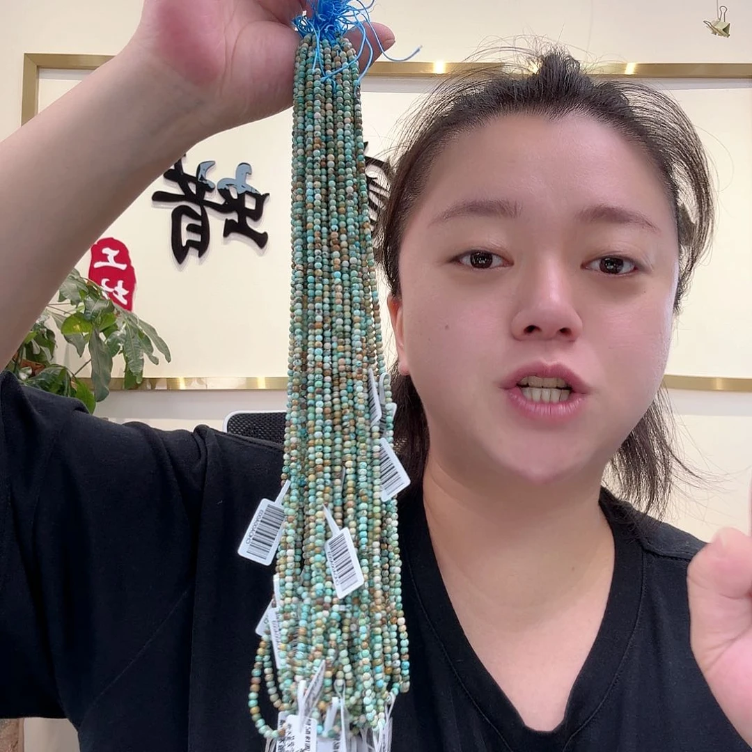 未镶嵌绿松石珠宝奇石3 多样性发货发其一