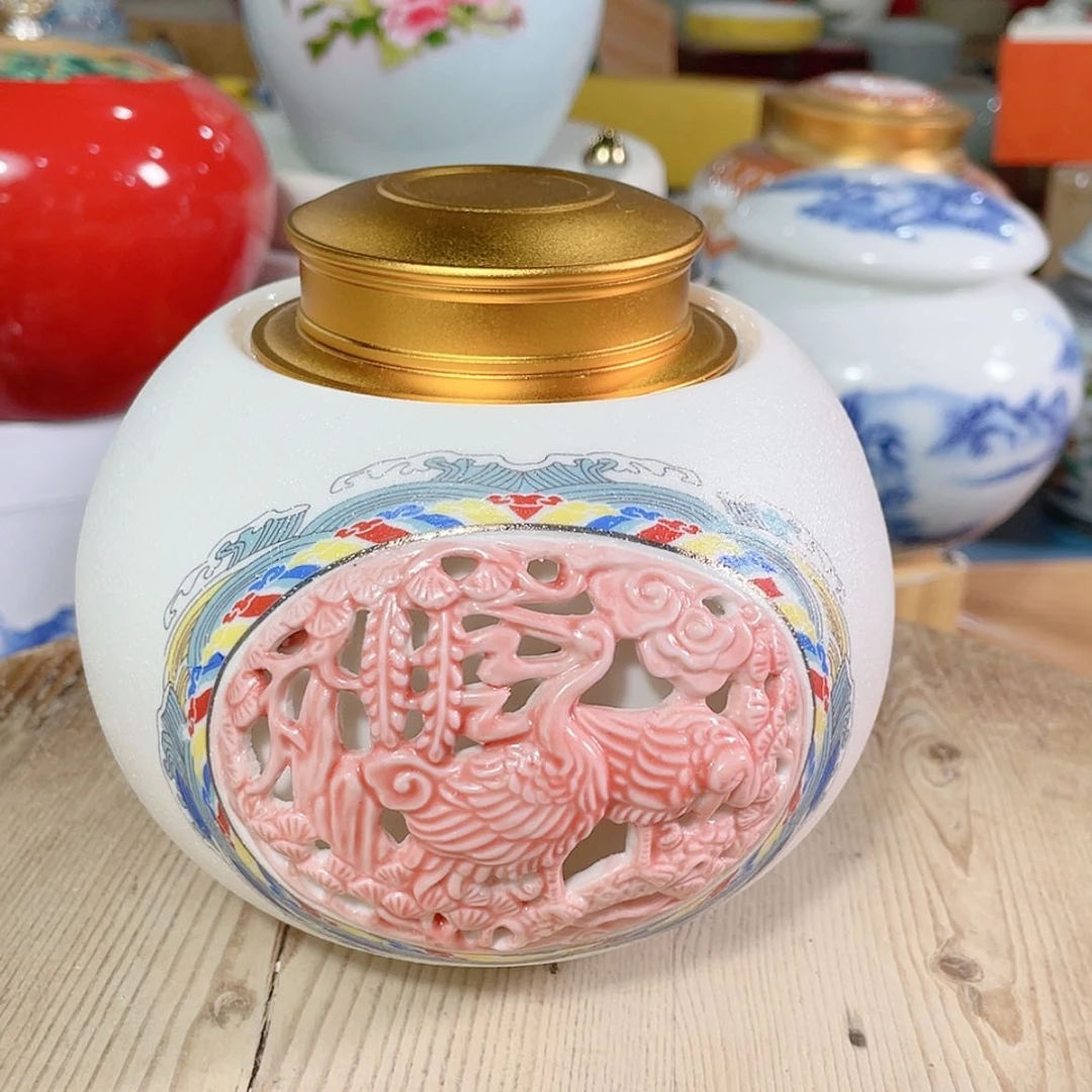【闪购商品】罐陶瓷茶叶罐密封罐