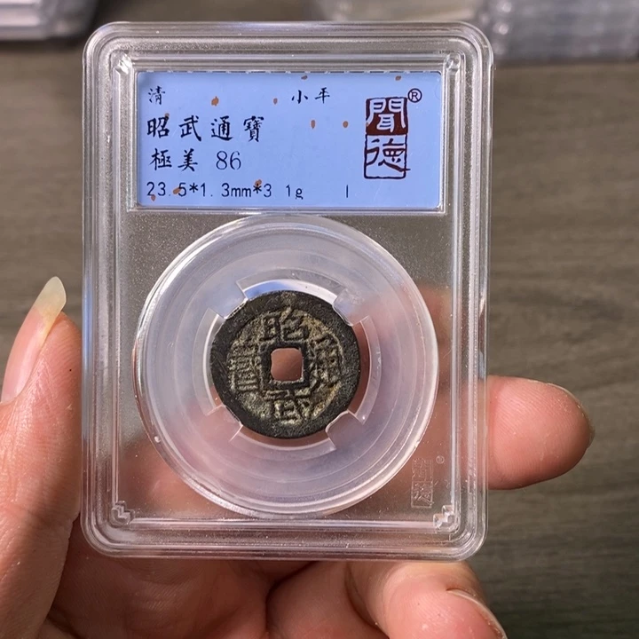 铜A闻博文化昭武通宝