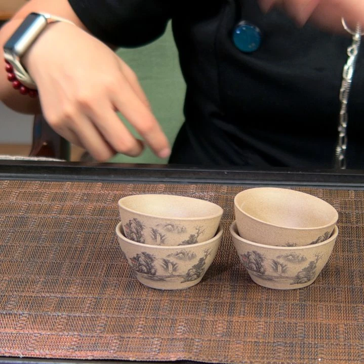 茶杯紫砂高货放漏