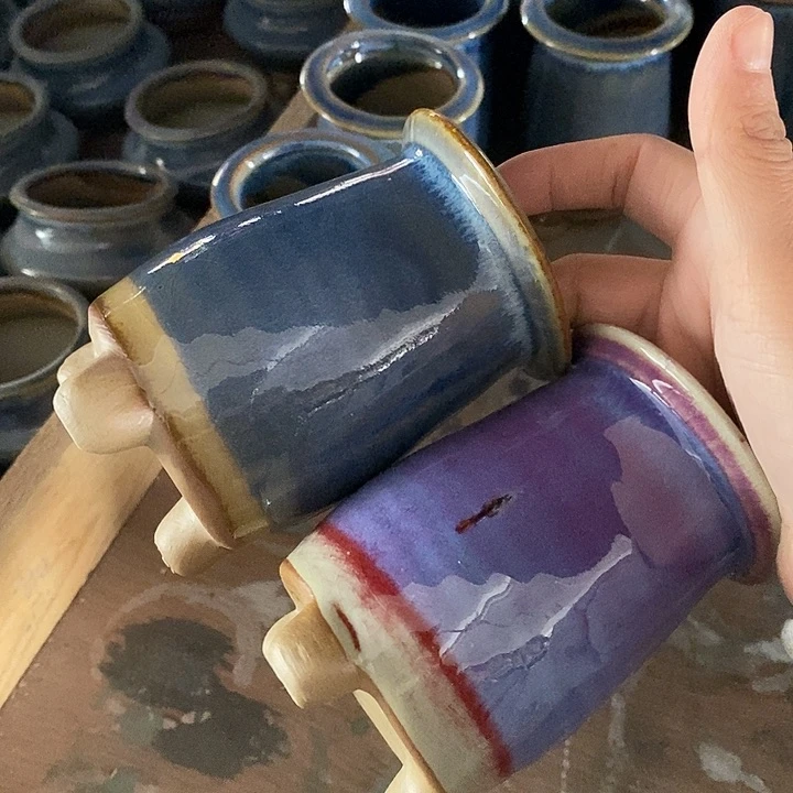 红陶【满10米包邮默认微瑕疵】2个