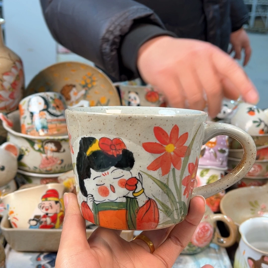 景德镇陶瓷手工杯