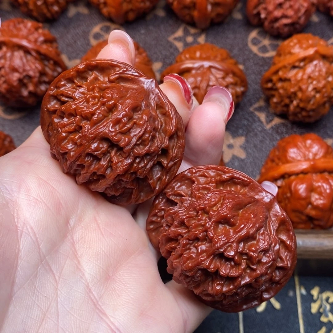 吊坠文玩核桃盘龙纹2