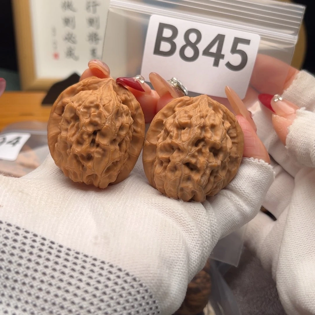 文玩核桃把件37合欢b 845