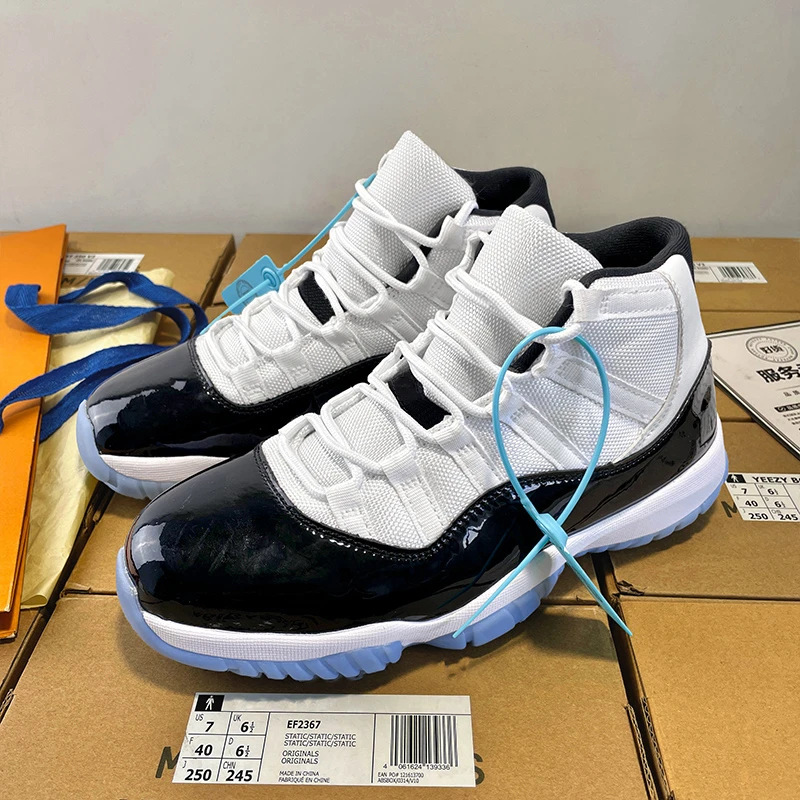 某物渠道货~aj11经典高帮康扣大魔王2025新款莆田运动篮球男鞋女