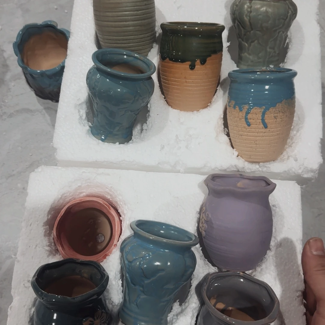 紫砂花盆粗陶盆醋