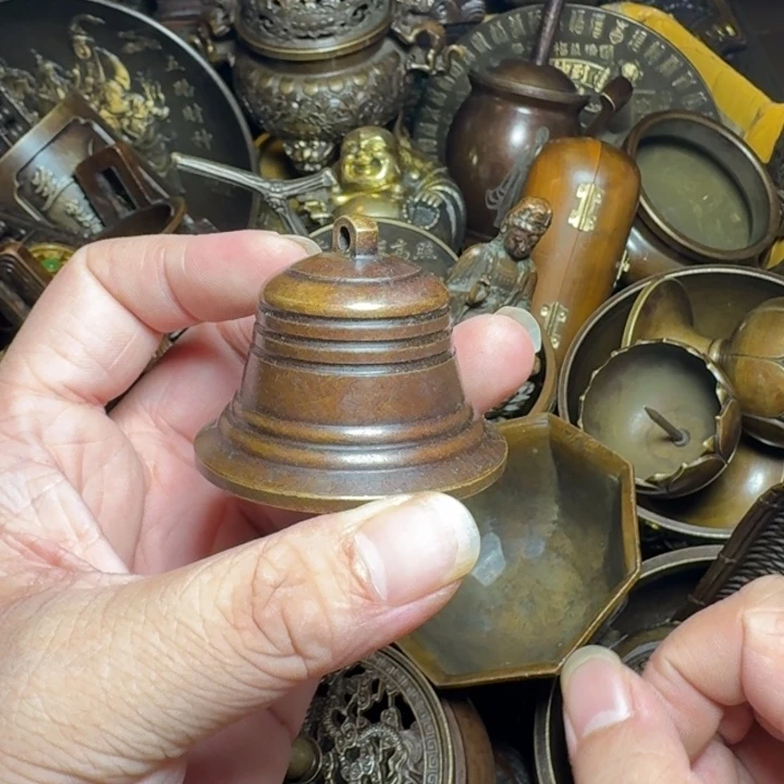 铜器摆件收收藏藏