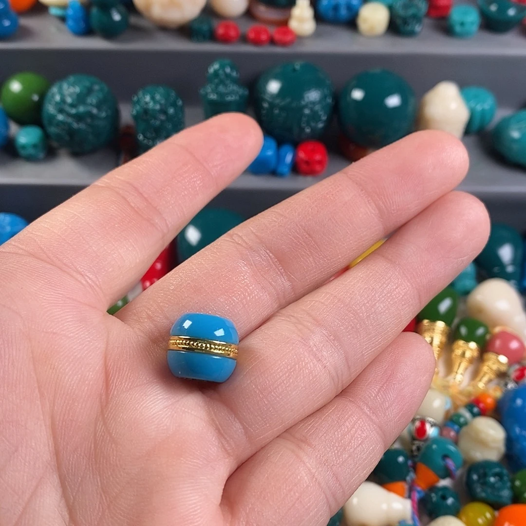 不***干琉璃颈饰尺寸12左右