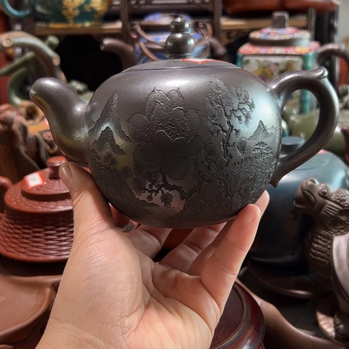 茶壶紫砂紫砂壶收藏起来吧