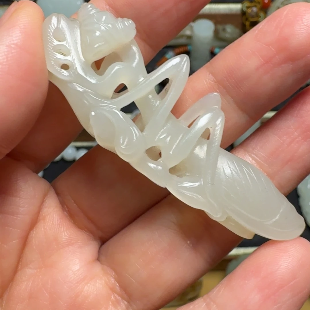 和田玉（糖玉）未镶嵌挂件