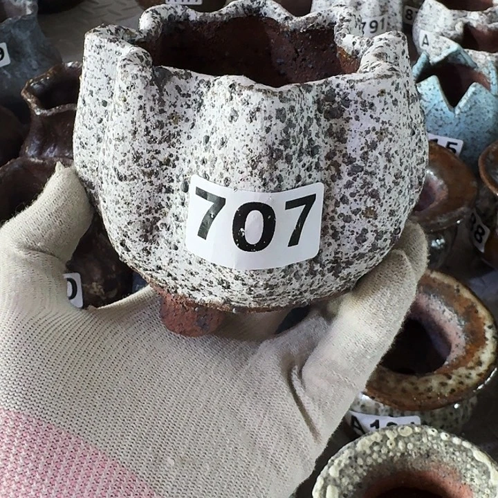 内口5高8粗陶手工制作