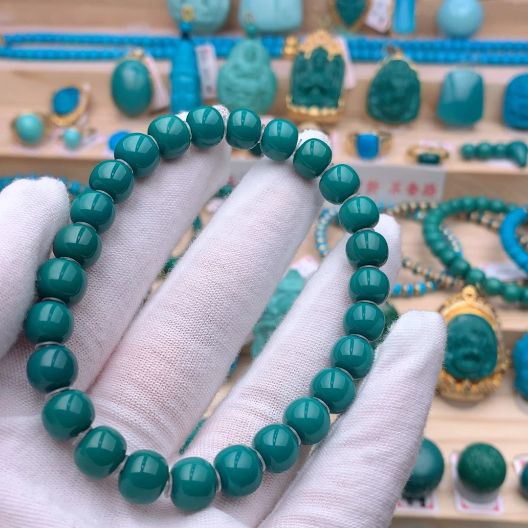 【闪购商品】绿松石未镶嵌配饰潮***子