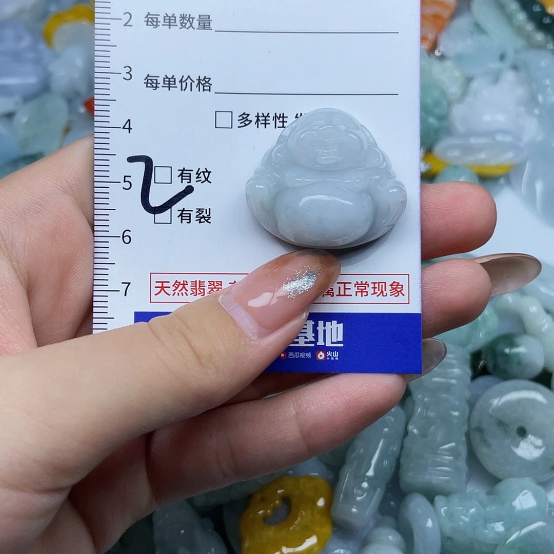 翡翠未镶嵌颈饰1149