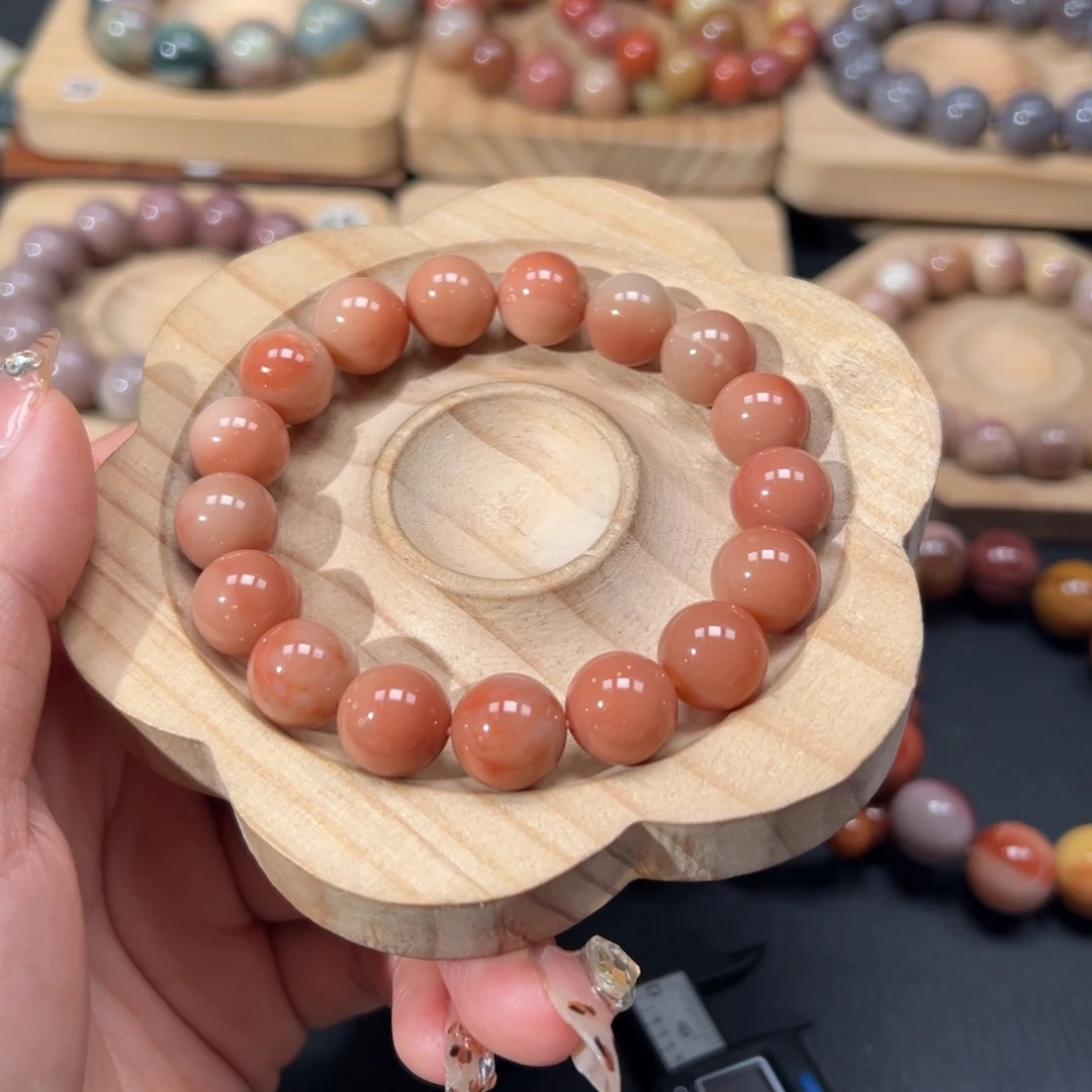 青***雅石英质玉未镶嵌手链101