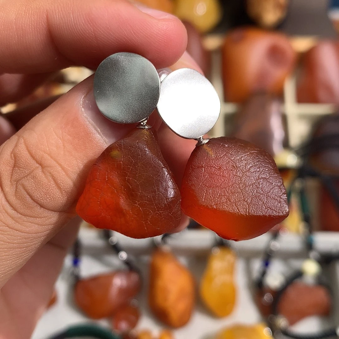 蜜蜡裸石未镶嵌你