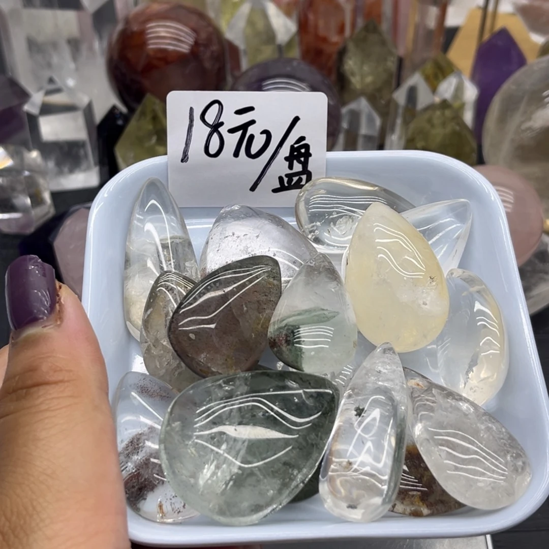 风***月未镶嵌珠宝半成品水晶5