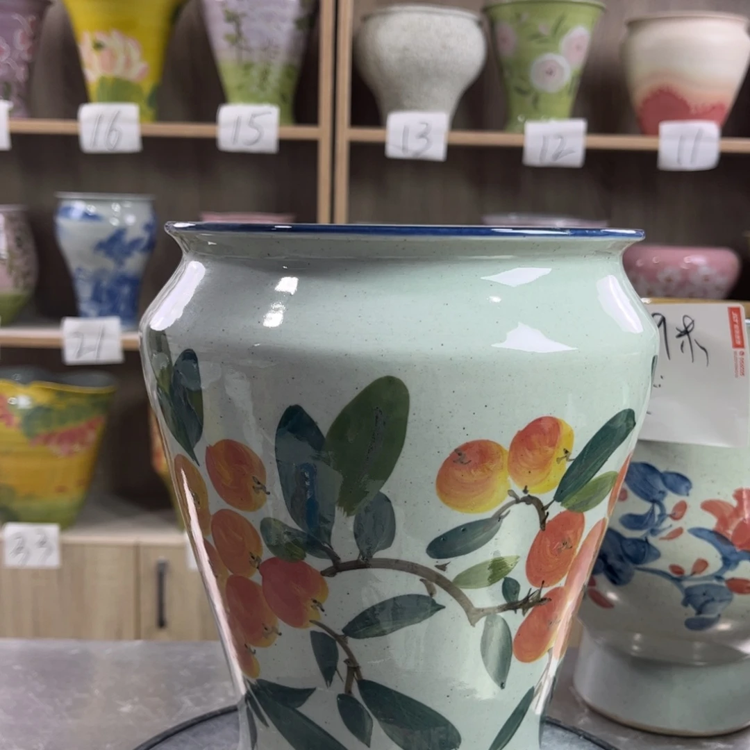 景德镇陶瓷花盆花盆