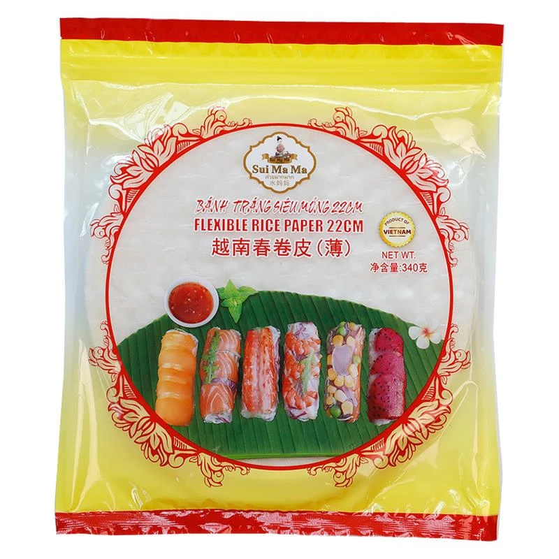 春卷皮水妈妈低薄饼水晶米纸透明薄米皮油炸春饼皮卷饼