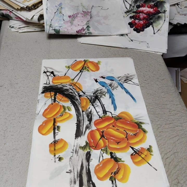 下***明国画国画花鸟花鸟国画