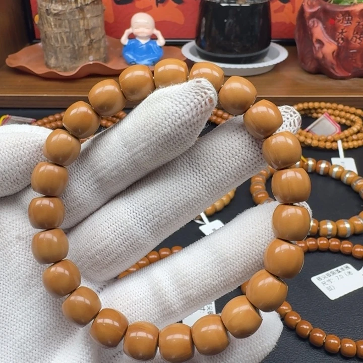 橄榄核手串/手链1.0猴头单圈