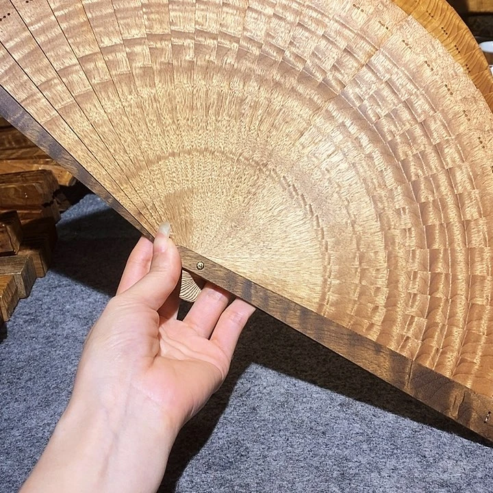 金丝楠果**德金丝楠扇子21