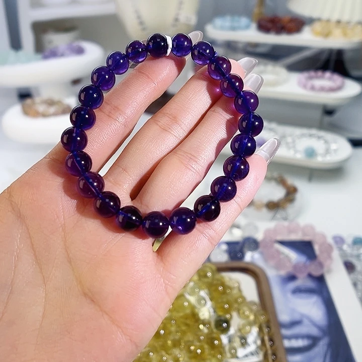 手链紫晶未镶嵌紫水晶