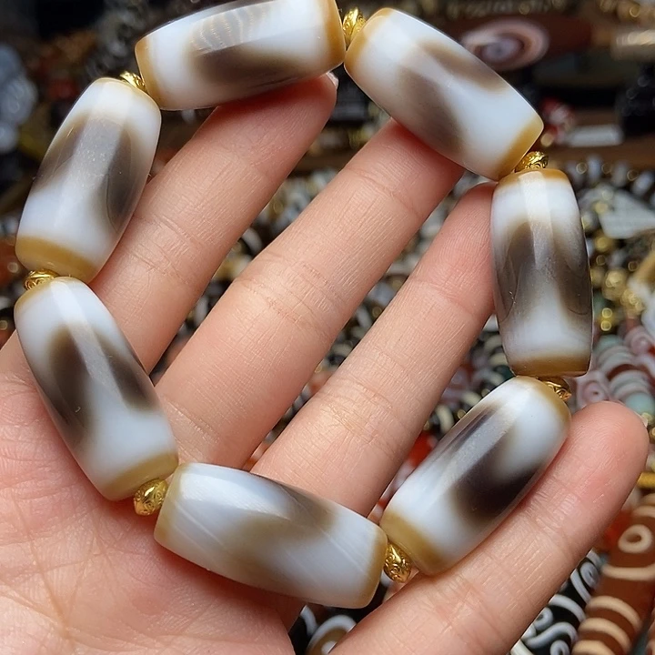 玛瑙/玉髓未镶嵌手链