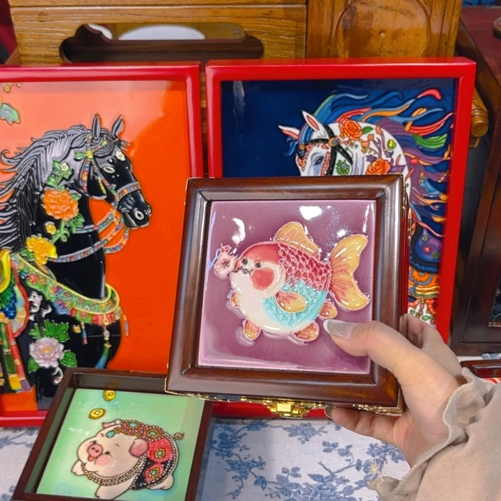 陶瓷瓷板画艺术作品