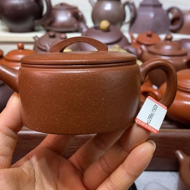 茶壶紫砂微瑕处理一把