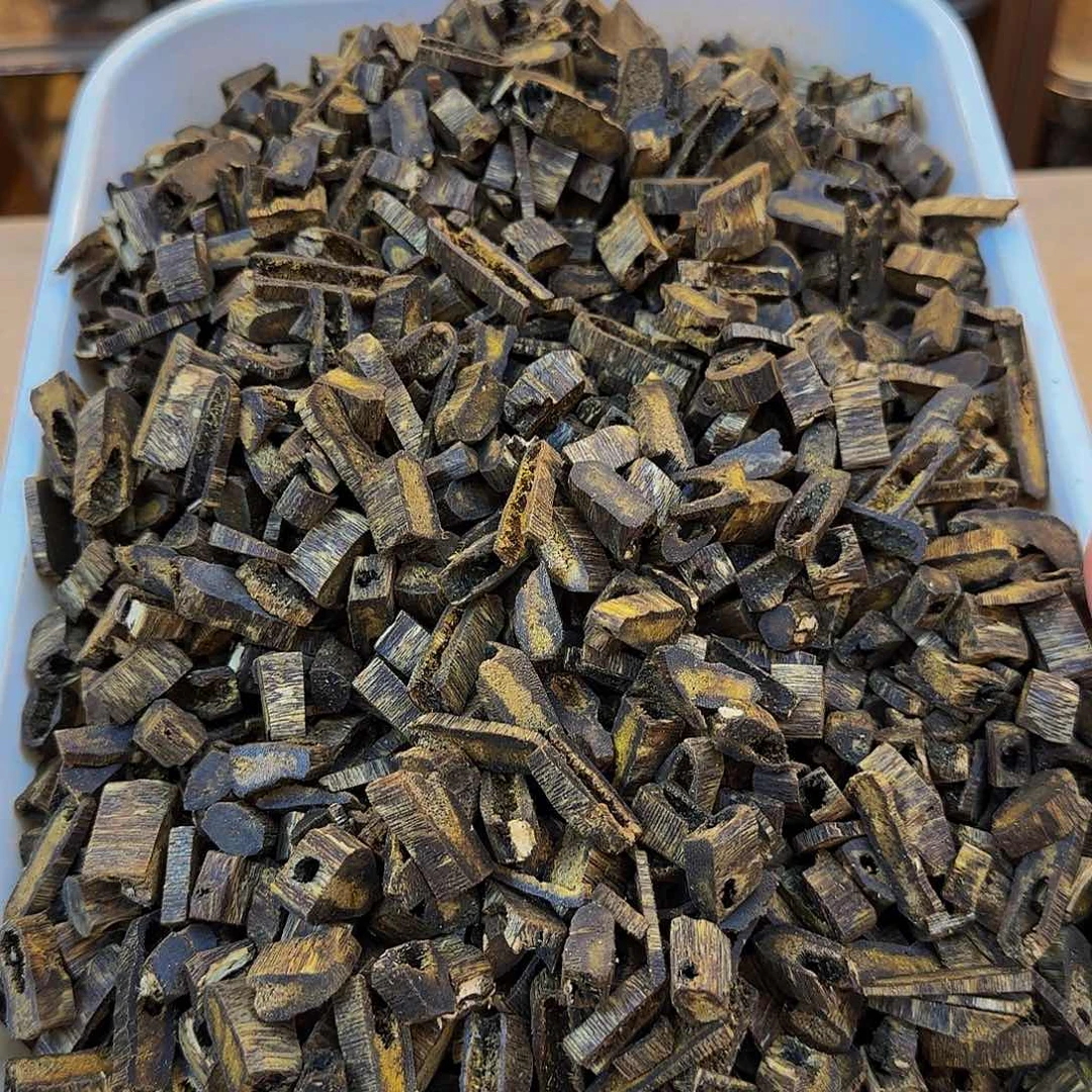 沉香沉香碎屑金沙叶品种原材料100g➕送20g